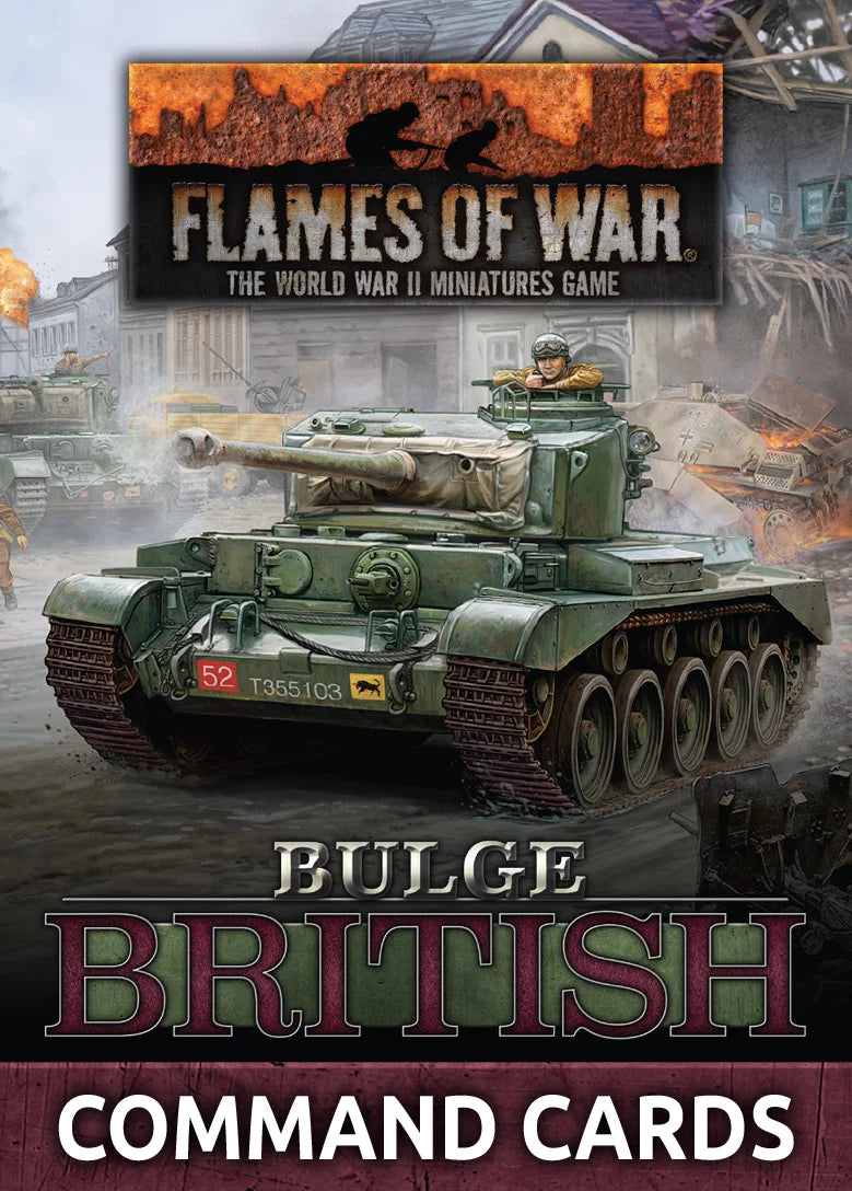 Flames of War: Bulge - British Command Cards (FW272C)