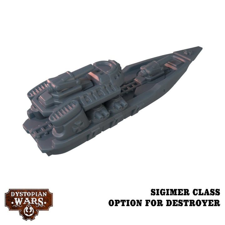 Dystopian Wars: Ice Maiden Battlefleet Set
