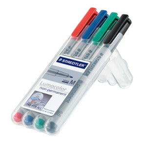 Water Soluble Markers: 4-Pack