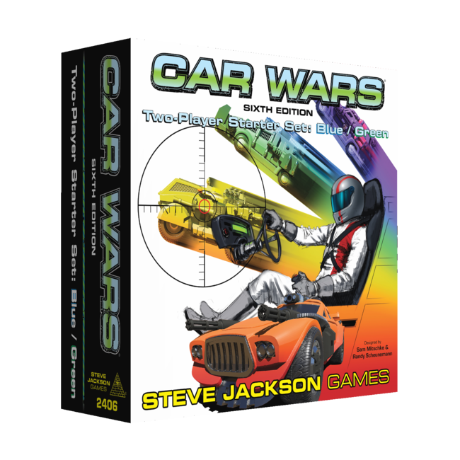 Car Wars Two-Player Starter Set Blue/Green