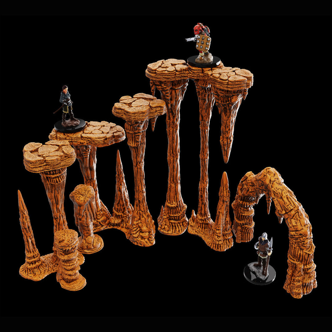 WarLock Tiles: Expansion - Stalactites & Stalagmites