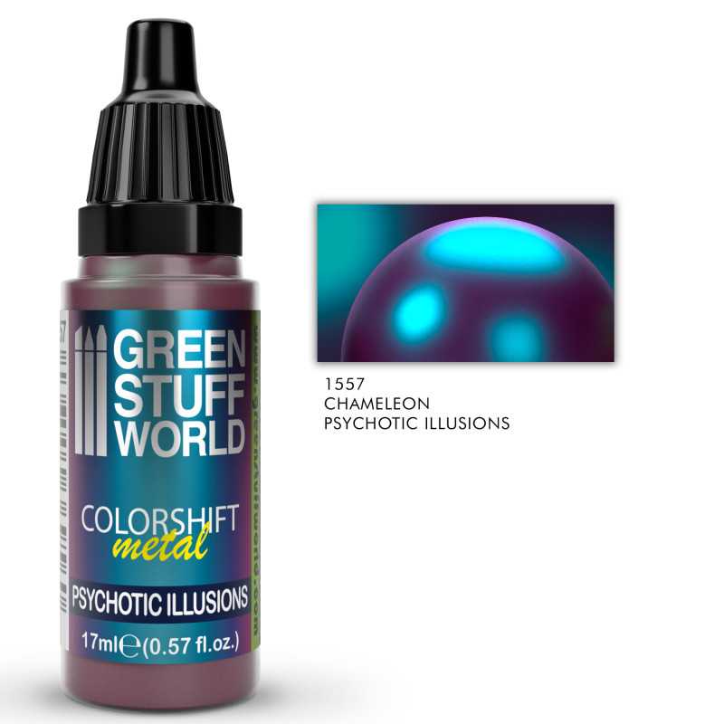 Peinture Green Stuff World caméléon Psychotic illusion 400ml Peinture Green Stuff World caméléon Psychotic illusion 400ml