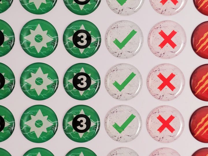 Marvel Crisis Protocol Tokens (Burger Tokens)