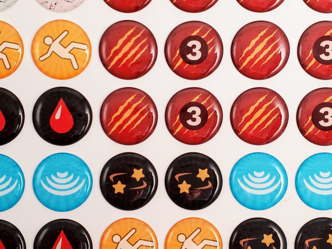 Marvel Crisis Protocol Tokens (Burger Tokens)