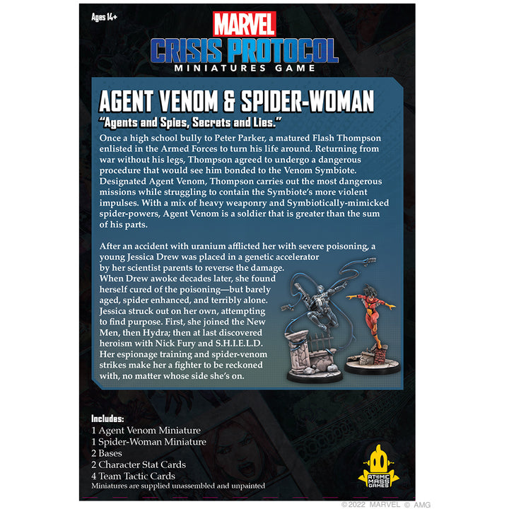 Marvel: Crisis Protocol - Agent Venom & Spider-Woman