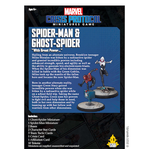 Marvel: Crisis Protocol - Spider-Man & Ghost-Spider