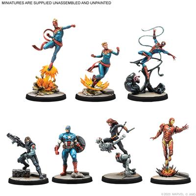 Marvel: Crisis Protocol - Earth's Mightiest Core Set