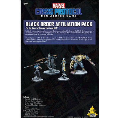 Marvel: Crisis Protocol - Black Order Affiliation Pack