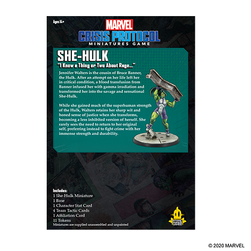 Marvel: Crisis Protocol - She Hulk Character Pack