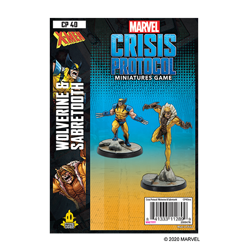 Marvel: Crisis Protocol - Wolverine and Sabertooth