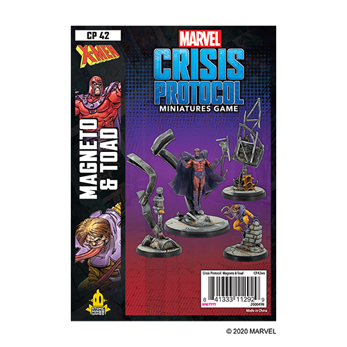 Marvel: Crisis Protocol - Magneto & Toad