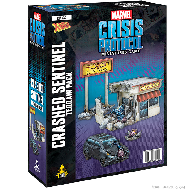 Marvel: Crisis Protocol - Crashed Sentinel Terrain Expansion