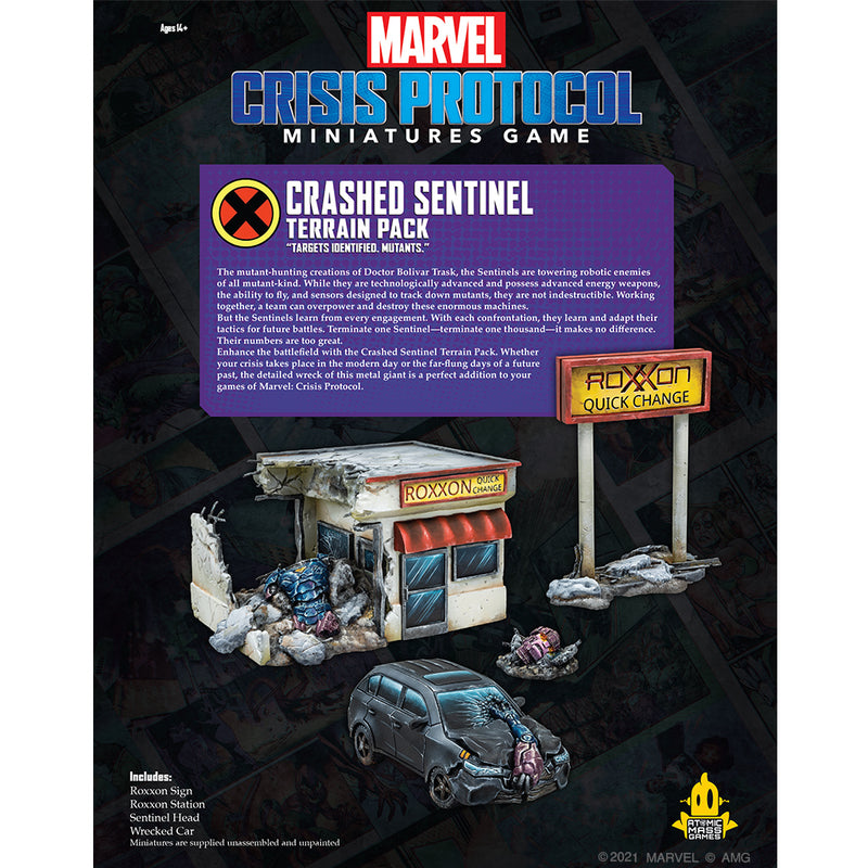 Marvel: Crisis Protocol - Crashed Sentinel Terrain Expansion