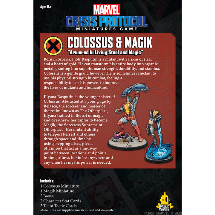 Marvel: Crisis Protocol - Colossus & Magik