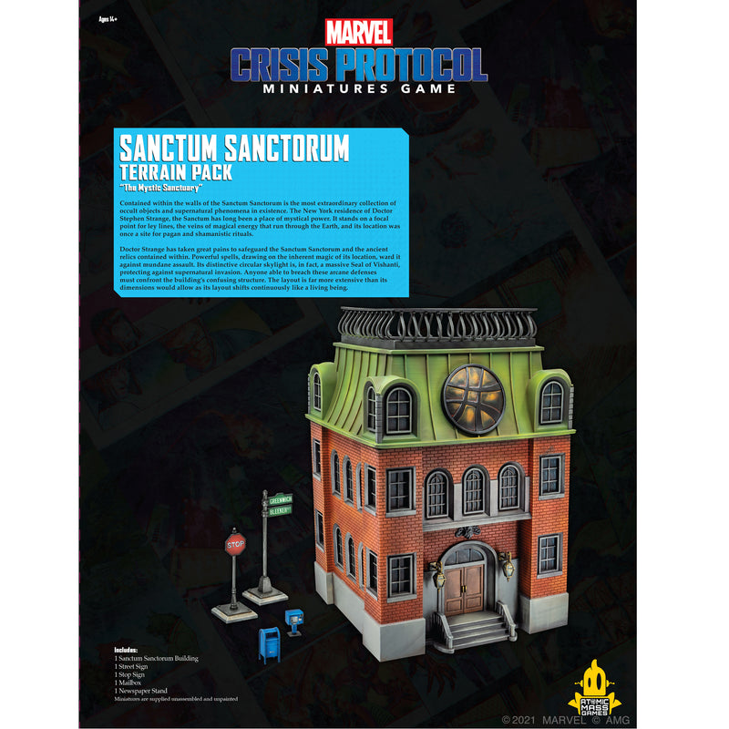 Marvel: Crisis Protocol - Sanctum Sanctorum Terrain