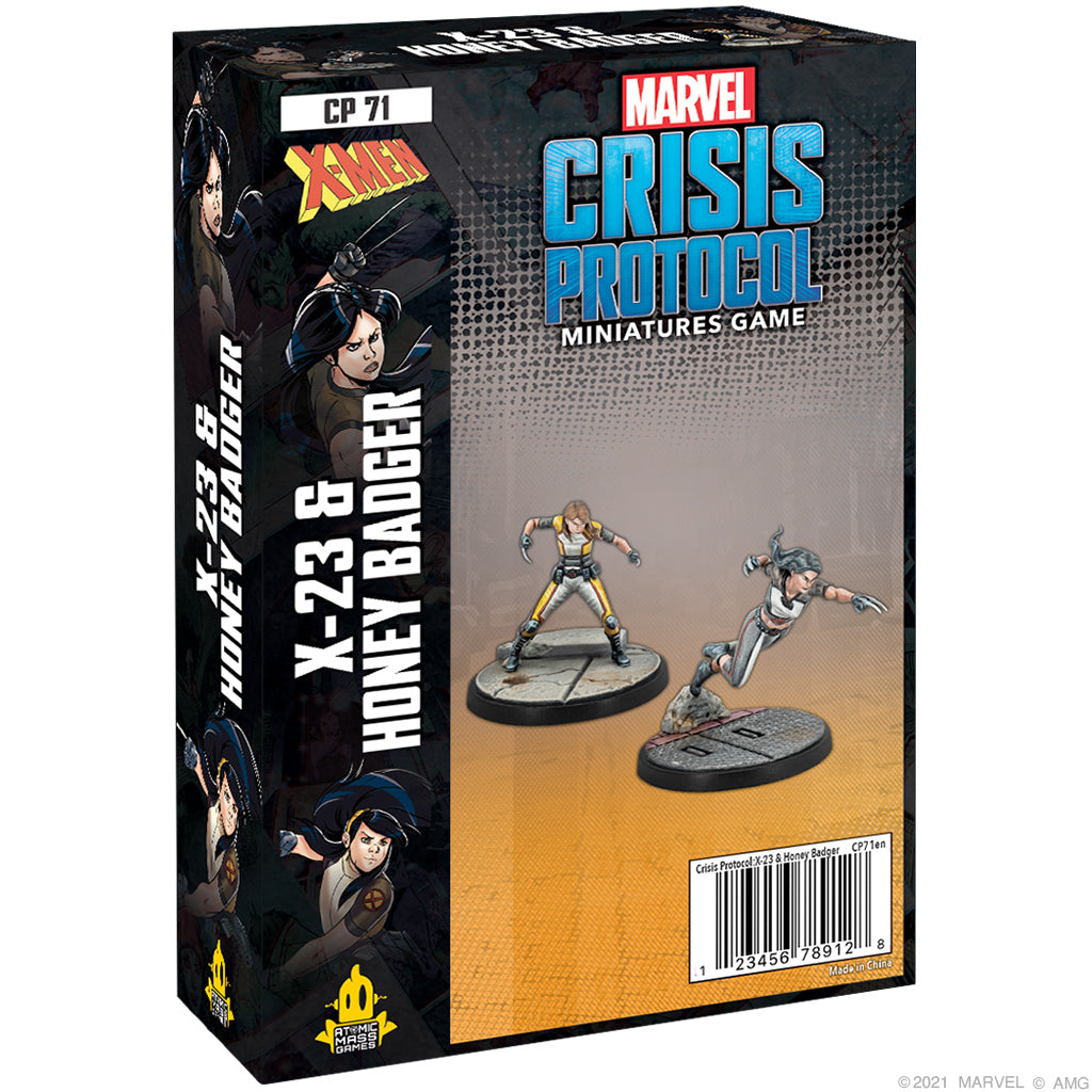 Marvel: Crisis Protocol - X-23 & Honey Badger