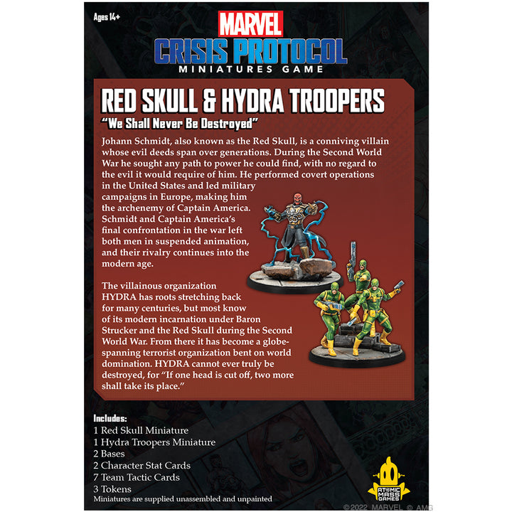 Marvel: Crisis Protocol - Red Skull & Hydra Troops