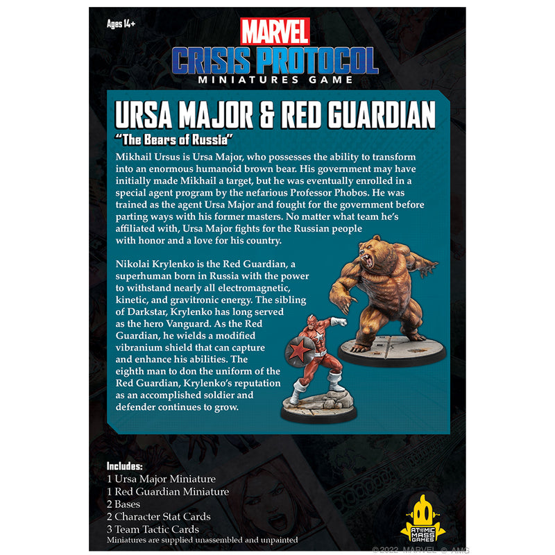 Marvel: Crisis Protocol - Red Guardian & Ursa Major