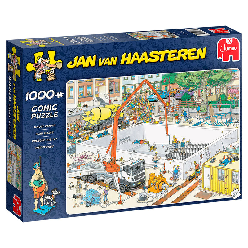 Jan van Haasteren – Almost Ready (1000 brikker)