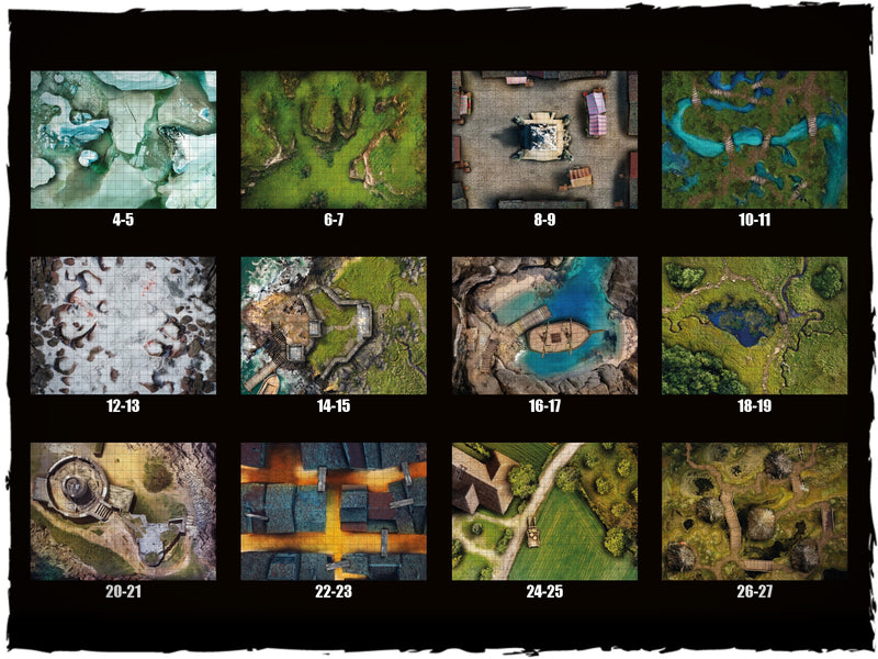 Book of RPG Maps, Volume 4 (Deep-Cut Studio)