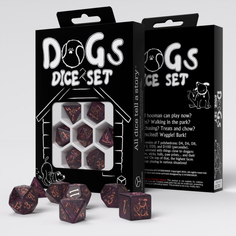 DOGS Dice Set: Luna (Q-Workshop) (SDOG01)
