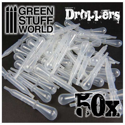 50x Droppers with Suction Bulb (Green Stuff World)