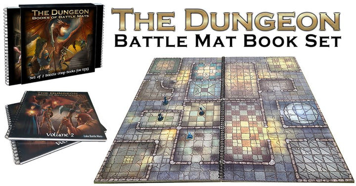 The Dungeon - Book of Battle Mats