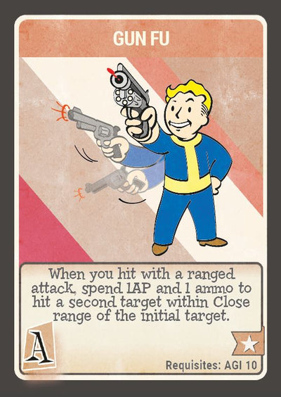 Fallout: The Roleplaying Game Perk Cards