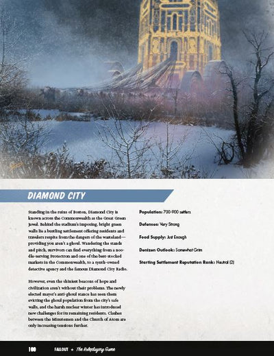 Fallout: The Roleplaying Game Winter of Atom Book