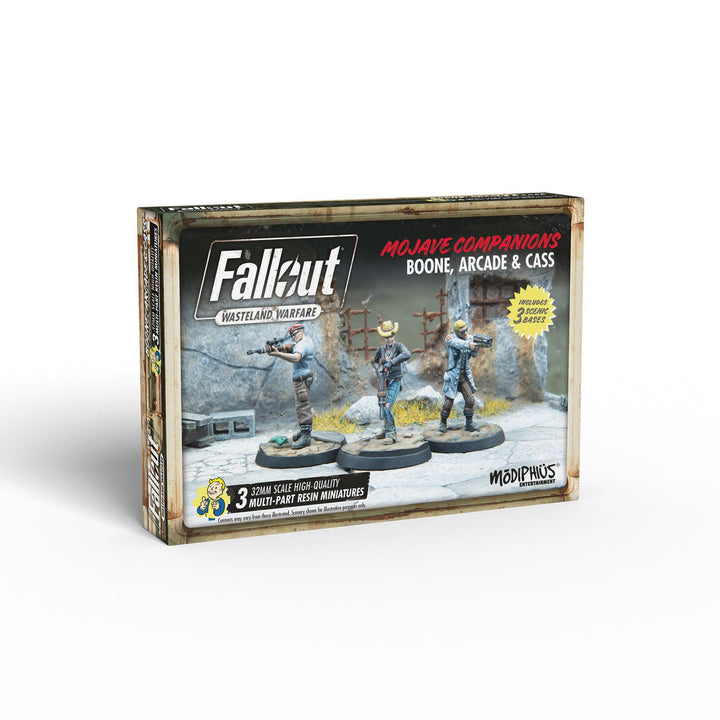 Fallout: Wasteland Warfare - Boone, Arcade and Cass