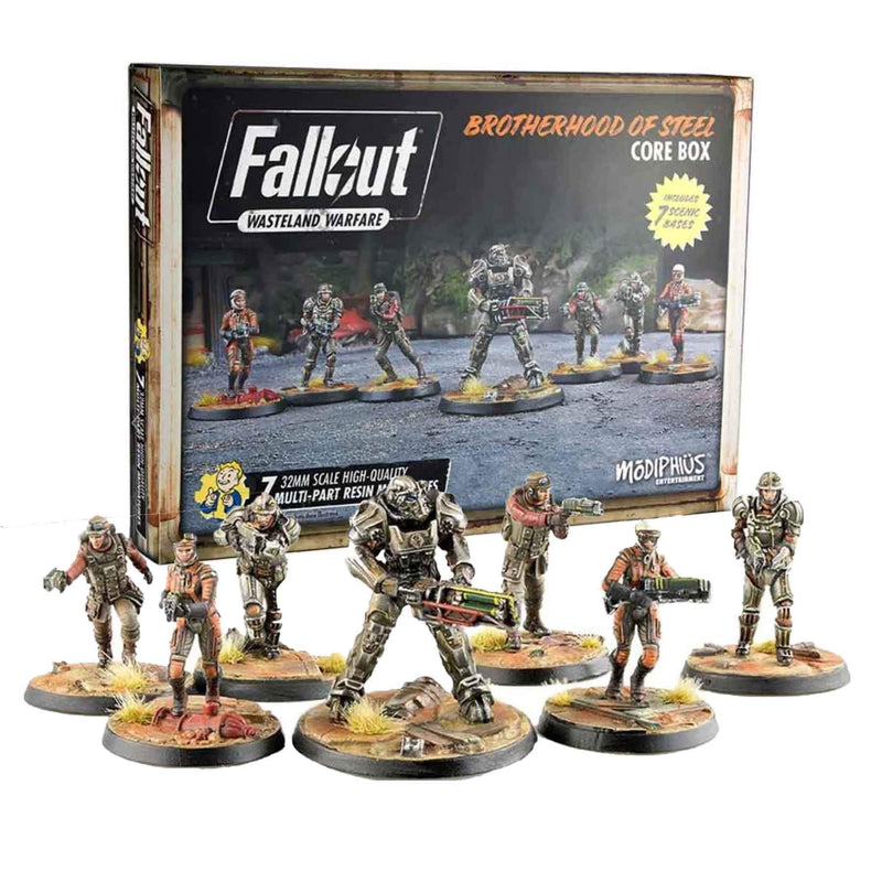 Fallout: Wasteland Warfare - Brotherhood of Steel Core Game Box