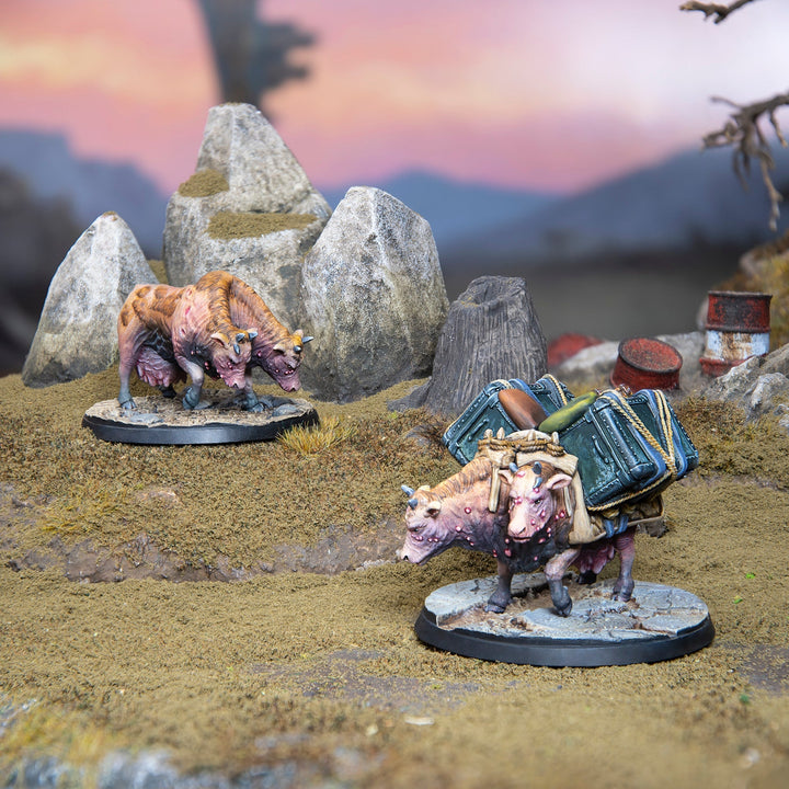 Fallout: Wasteland Warfare - Creatures: Brahmin Herd