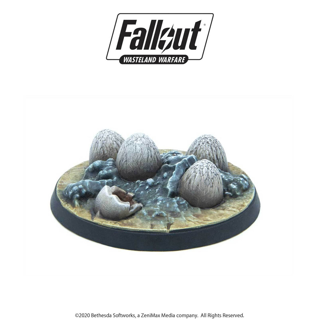 Fallout: Wasteland Warfare - Creatures: Mirelurk Hatchlings + Eggs