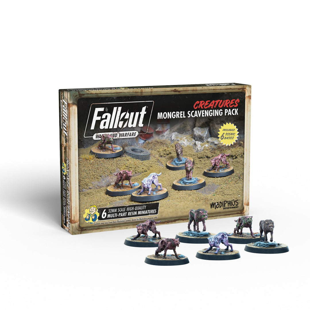 Fallout: Wasteland Warfare - Creatures: Mongrel Scavenging Pack