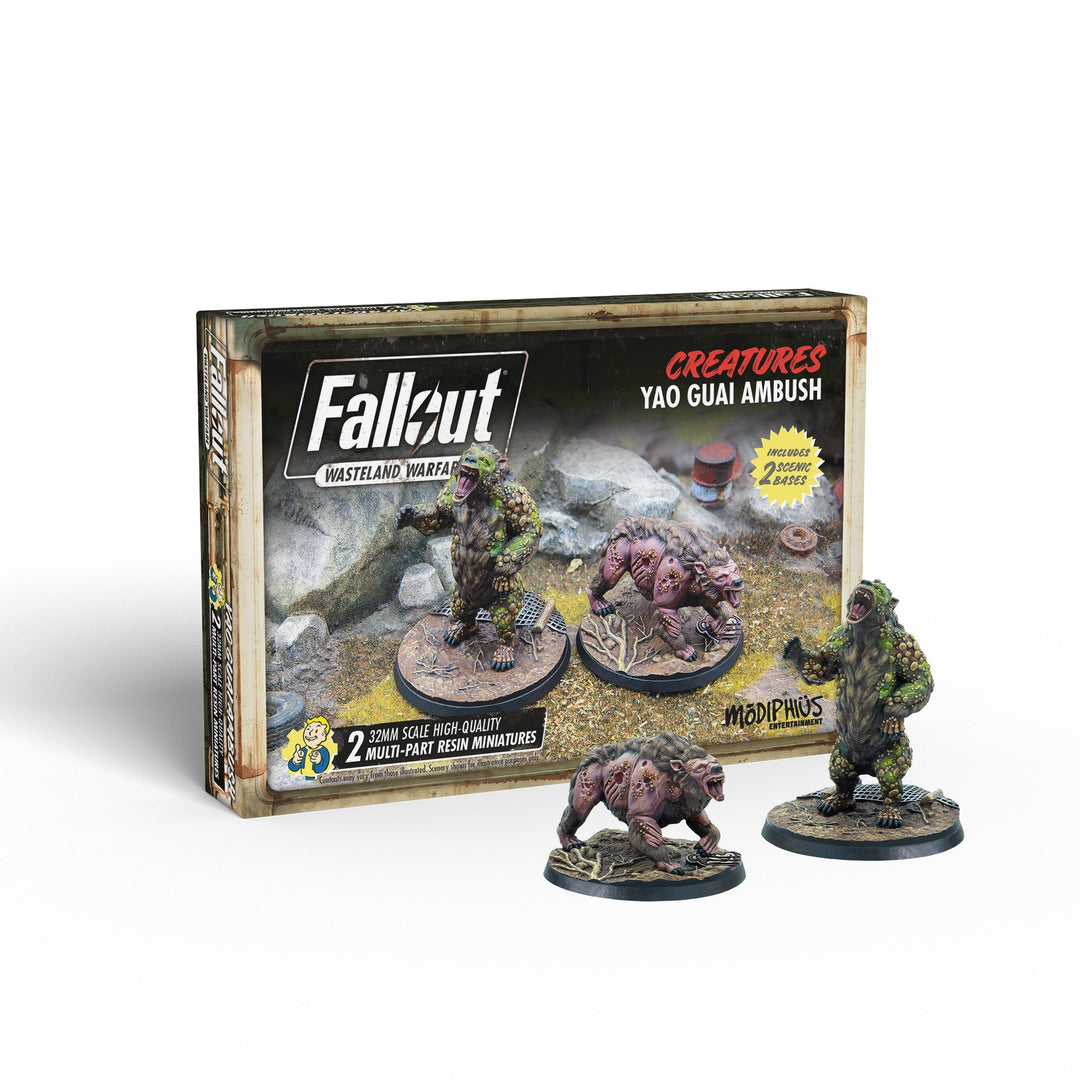 Fallout: Wasteland Warfare - Creatures: Yao Guai Ambush