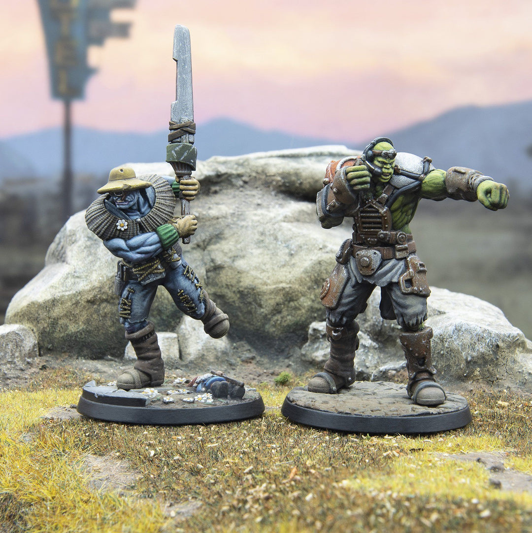 Fallout: Wasteland Warfare - Super Mutants: Marcus and Lily