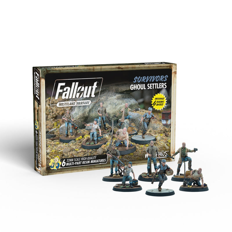 Fallout: Wasteland Warfare: - Survivors: Ghoul Settlers (The Slog)