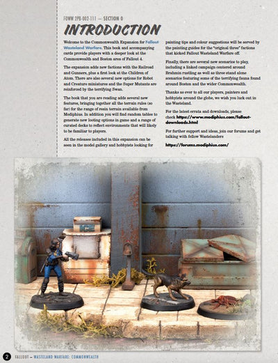 Fallout: Wasteland Warfare - The Commonwealth Rules Expansion