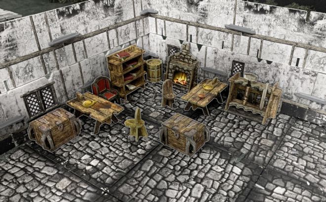 Fantasy Village Furniture (Battle Systems)