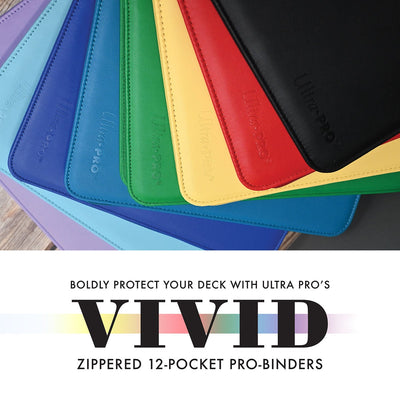 Vivid 12-Pocket Zippered PRO-Binder (Ultra PRO)