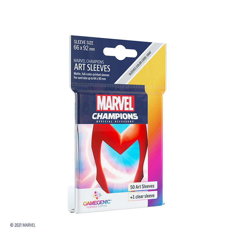 Gamegenic Marvel Champions Art Sleeves - Scarlet Witch