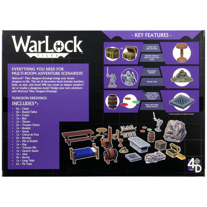 WarLock™ Tiles: Dungeon Dressings