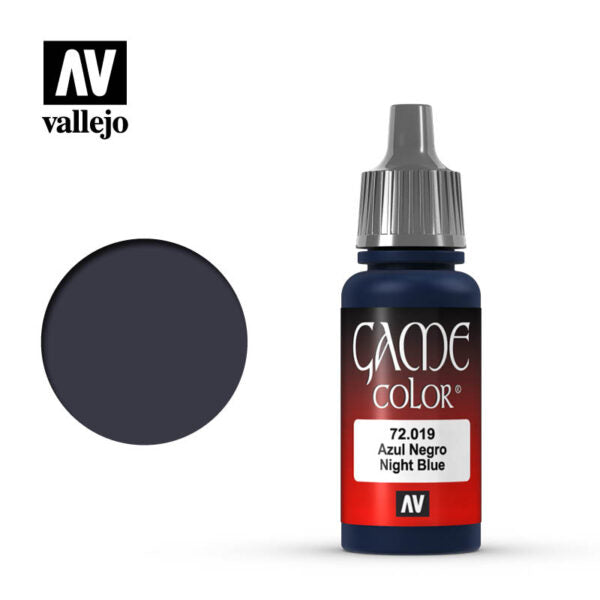 Vallejo Game Color: Night Blue (17ml) (72.019)