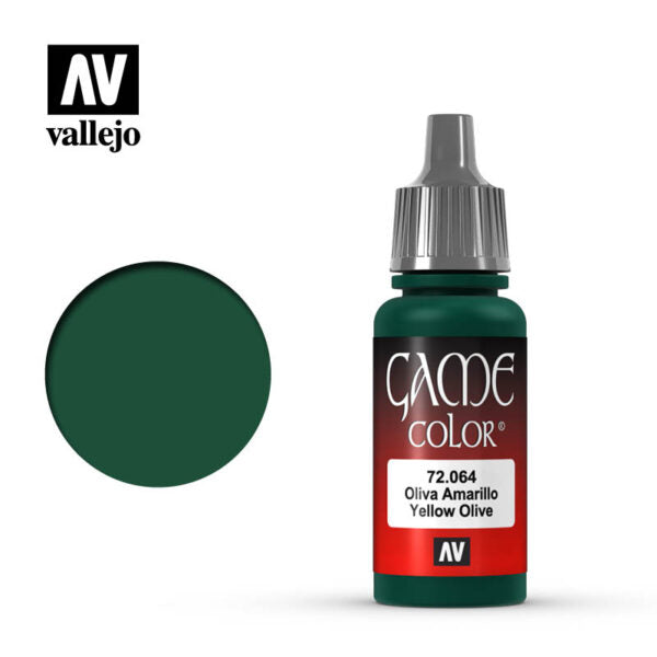 Vallejo Game Color: Yellow Olive (17ml) (72.064)