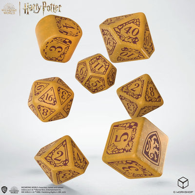 Harry Potter - Gryffindor Modern Dice Set - Gold (Q-Workshop) (190142/2023/1/B)