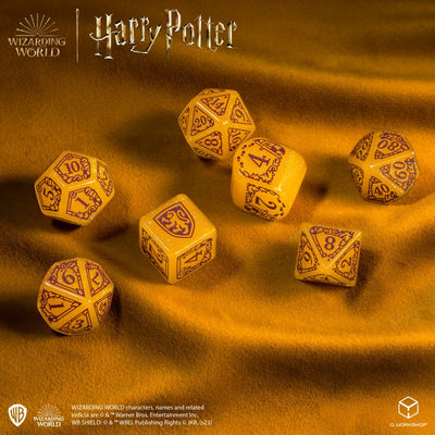 Harry Potter - Gryffindor Modern Dice Set - Gold (Q-Workshop) (190142/2023/1/B)