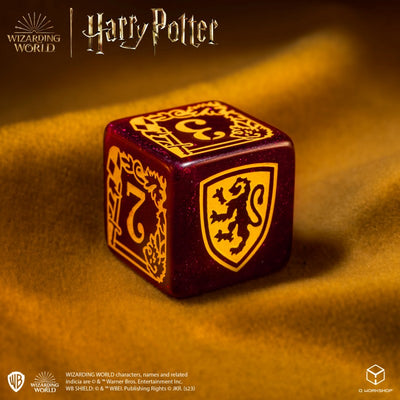Harry Potter - Gryffindor Modern Dice Set - Red (Q-Workshop) (190142/2023/1/A)