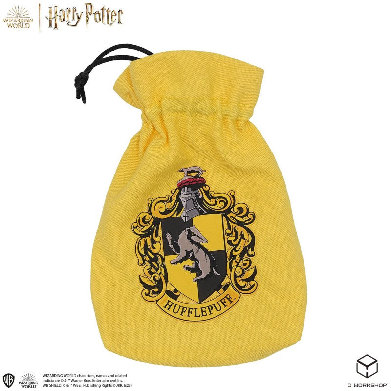 Harry Potter - Hufflepuff Dice & Pouch (Q-Workshop) (190142/2023/4/A/D6B)