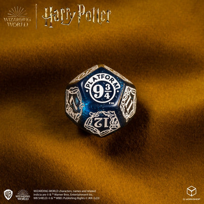 Harry Potter - Ravenclaw Modern Dice Set - Blue (Q-Workshop) (190142/2023/3/A)