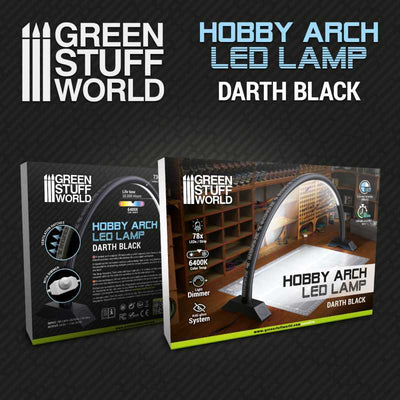 Hobby Arch LED Lamp - Darth Black (Green Stuff World)
